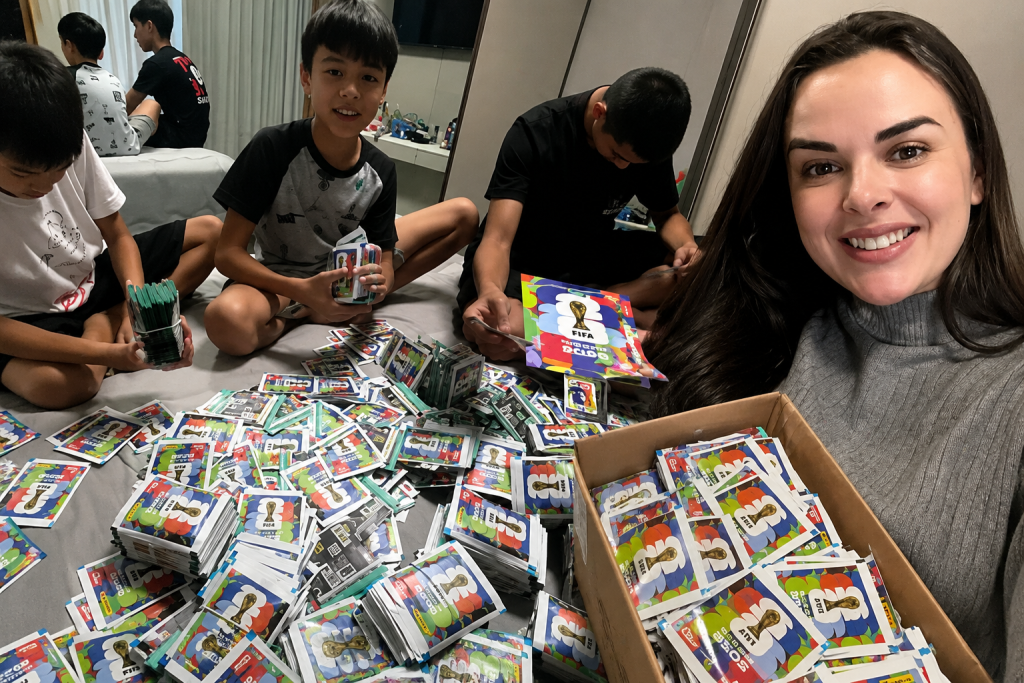 Mãe compra 14 mil figurinhas da Copa para ajudar filho a completar álbum e história viraliza mae-compra-14-mil-figurinhas-da-copa-para-ajudar-filho-a-completar-album-e-historia-viraliza